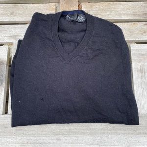 Barney’s NY XXL Merino Wool V neck knit sweater